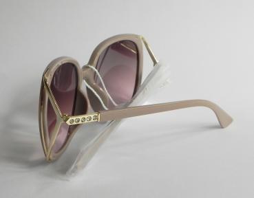 Sonnenbrille rosé mit gold